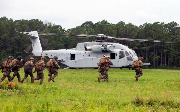 ABD Donanmasının CH-53K helikopteri ilk harekat kabiliyetini kazandı