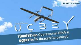 BİYOTEKSAN, Türkiye’nin operasyonel VTOL BİHA’sı UÇBEY’in ilk ihracatını yaptı!