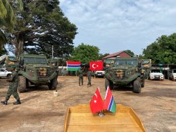 Gambiya Ordusu’na HIZIR zırhlı araç teslimatı