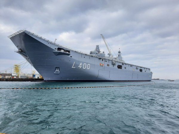 LHD ANADOLU ilk teknik seyirine çıktı