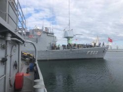 MKE’nin 76 mm deniz topu TCG Beykoz’a entegre edildi