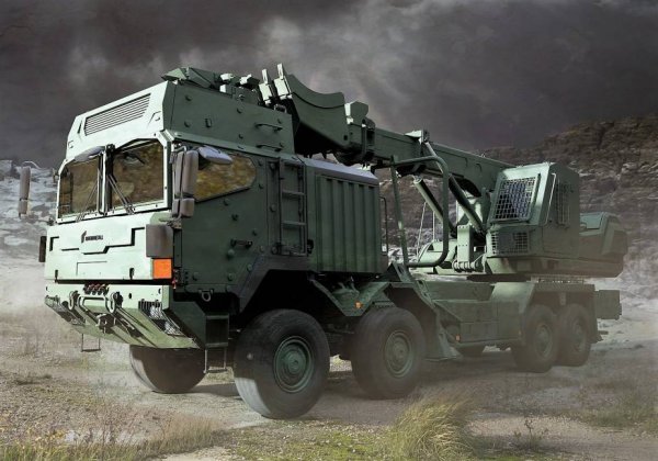 Rheinmetall, HX 8×8 zırhlı ekskavatör sistemini tanıttı