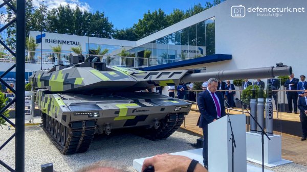 Rheinmetall’den 130mm topa sahip yeni nesil tank tasarımı: KF-51 Panther