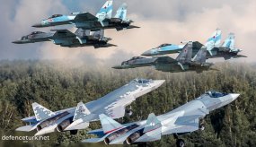 Rus Hava Kuvvetleri’ne Su-35S ve Su-57 savaş uçağı teslimatı