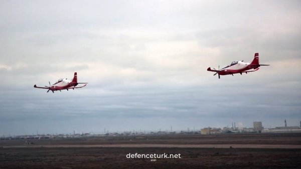 TEKNOFEST Azerbaycan’da HÜRKUŞ’tan gösteri uçuşu