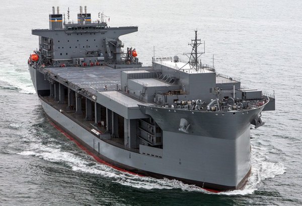 USNS John L. Canley gemisi ABD Donanması’na teslim edildi